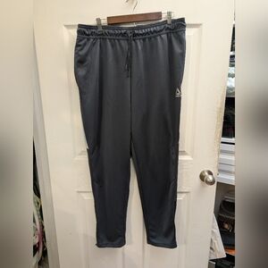 Reebok Men's Dark Gray/Blue Joggers